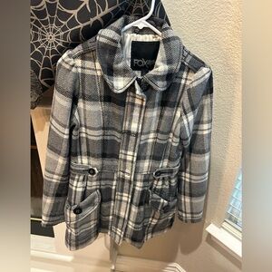 Fox Gray Plaid Jacket